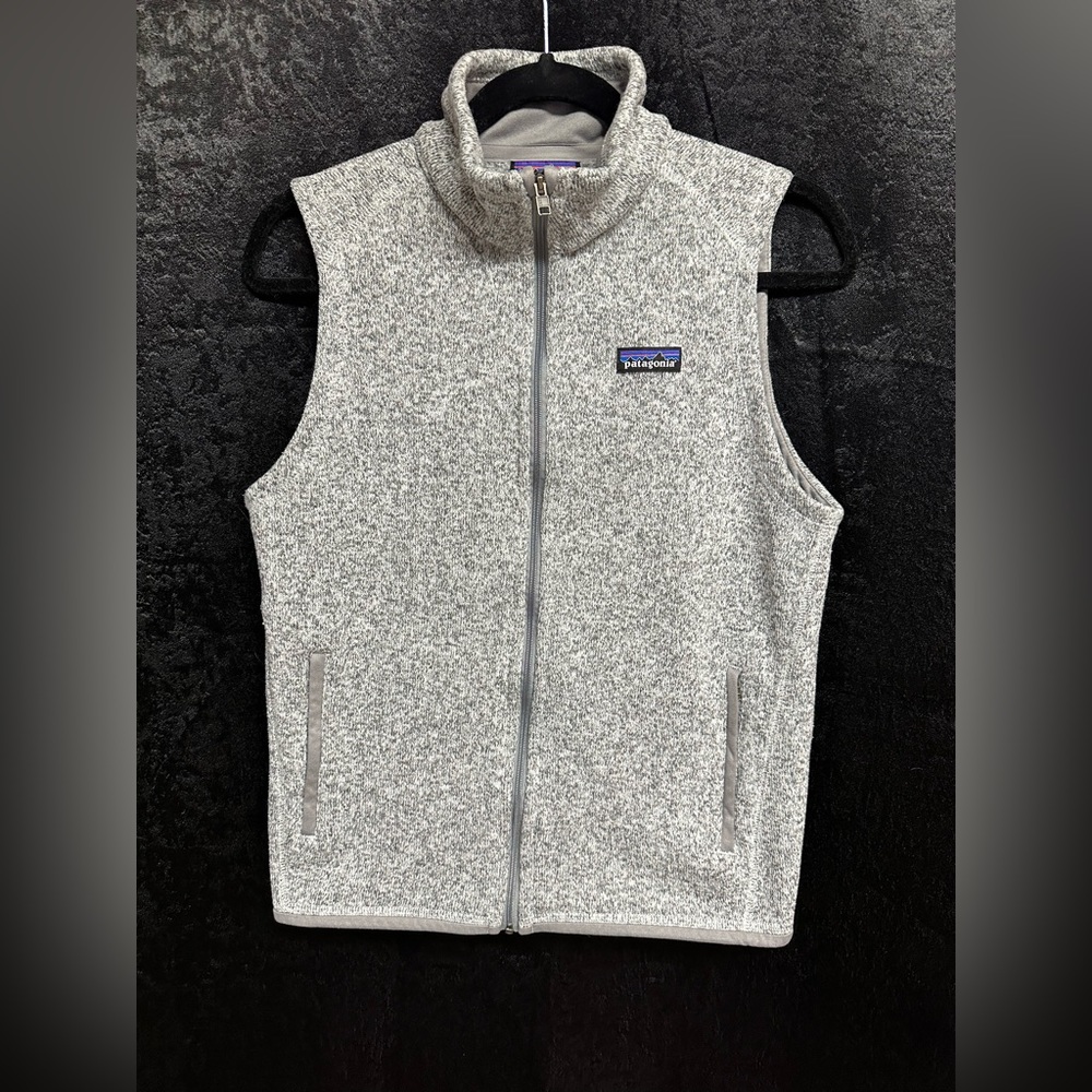 Better Sweater Vest Womens Medium Patagonia Grey Birch